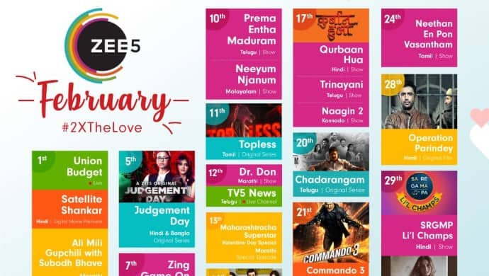 Double dose of entertainment as Zee5 turns two 1