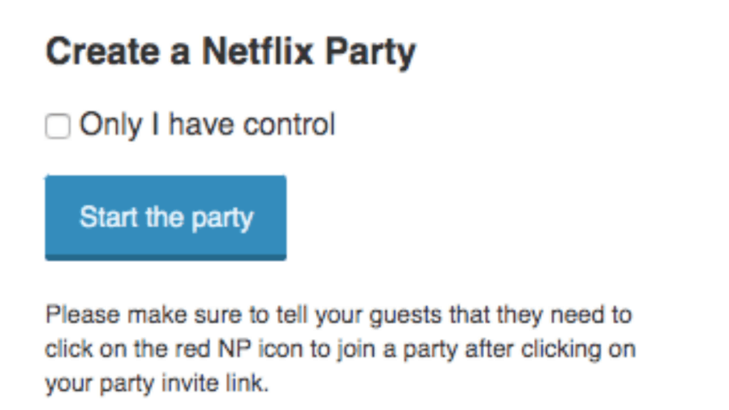 How to use Netflix Party and watch with others 3