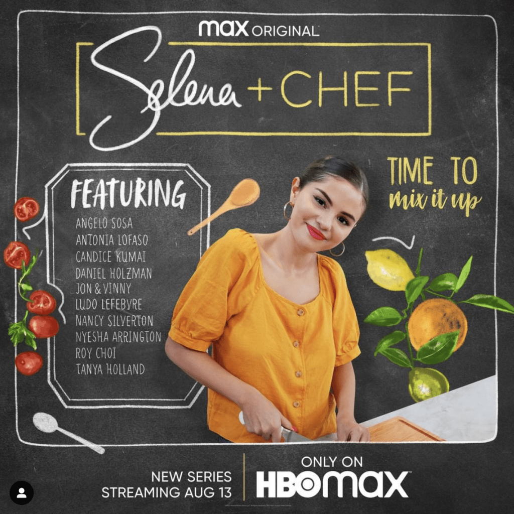 Lockdown cooking series Selena + Chef set to premiere on HBO Max 1