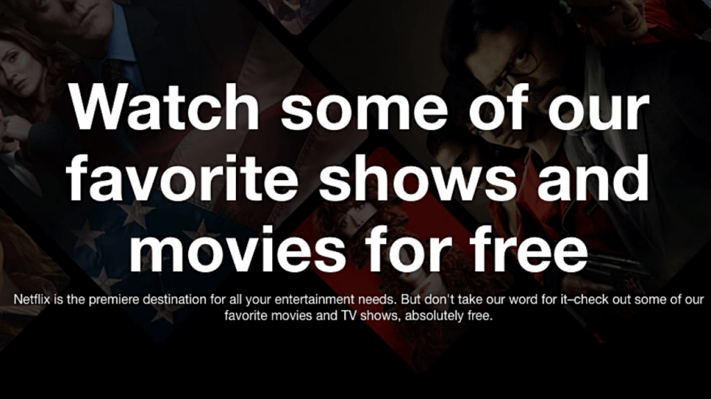 Netflix offering some original web series and movies for free 1