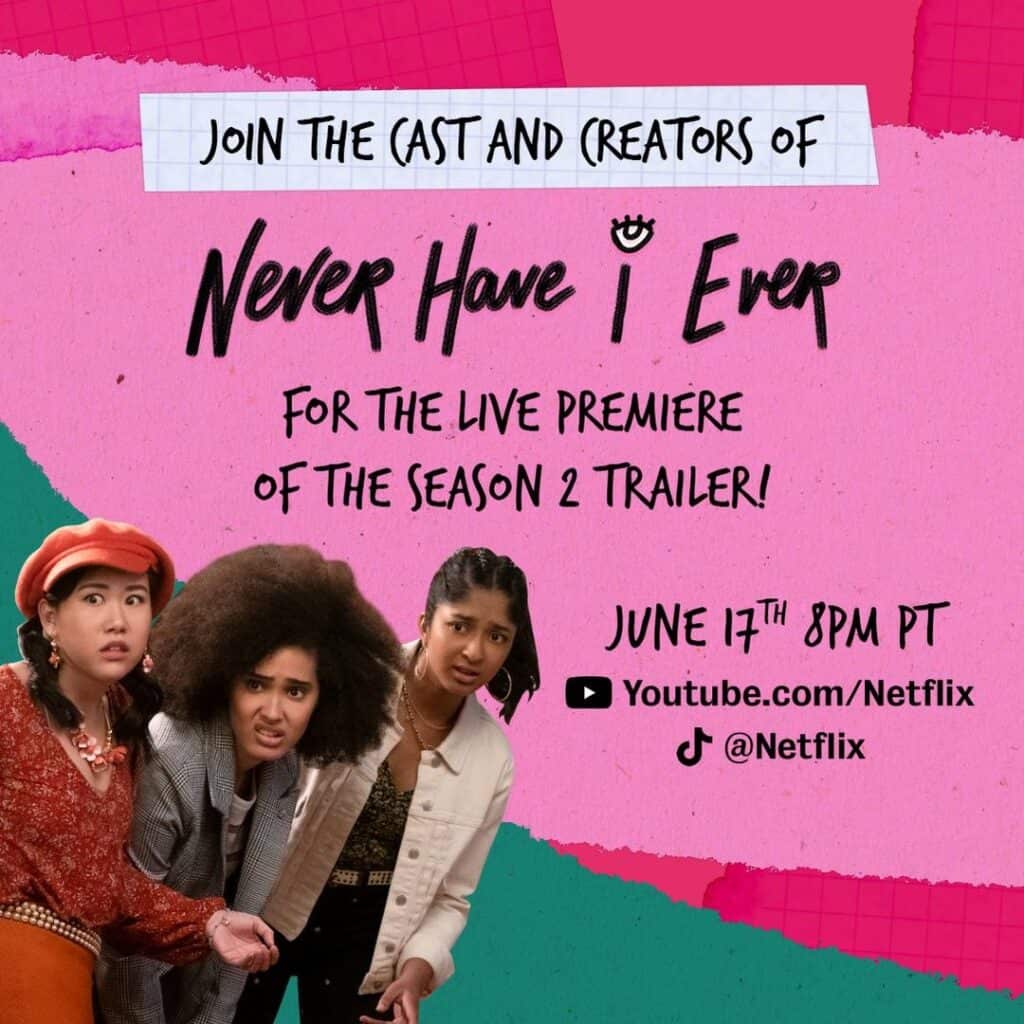 'Never Have I Ever' to return on July 15 with season 2 1