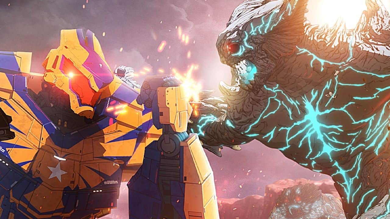 The second trailer of the anime 'Pacific Rim: The Dark Continent', in which  a giant robot fights against monsters carrying the hopes of humankind, is  released. - GIGAZINE