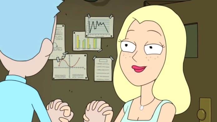 Diane Rick's wife Rick and morty