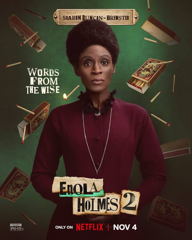 'Enola Holmes 2' gets new character posters ahead of Netflix release 9