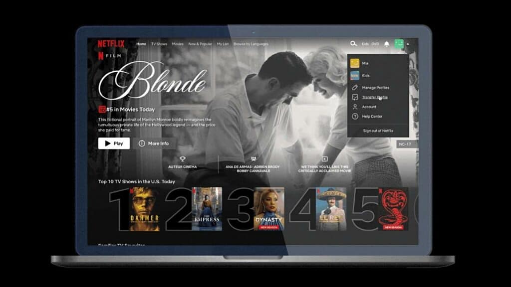Profile Transfer feature unveiled by Netflix 1