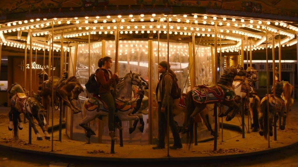 What song plays on the carousel in The Last of Us episode 7? 1