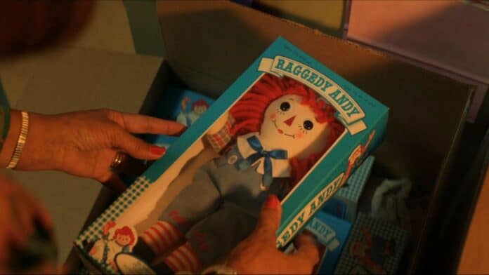 The Raggedy Andy doll Them: The Scare